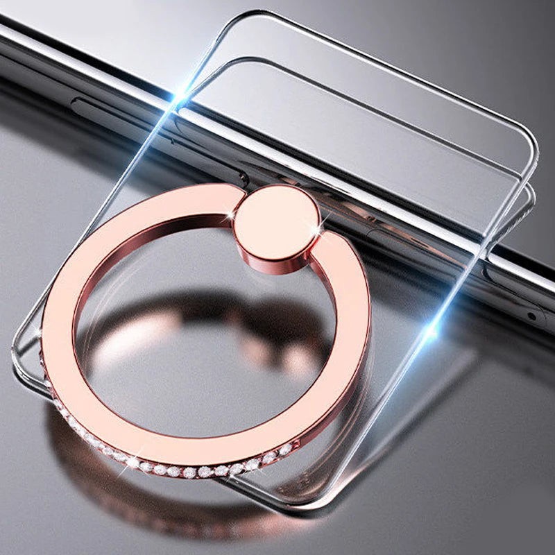 Transparenter Handy-Ringhalter 360°