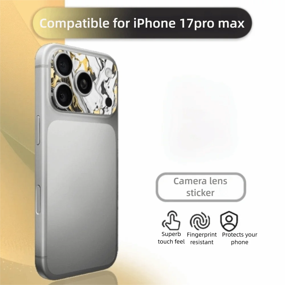 2-Stk. Kamera-Objektivschutz Haut für iPhone 17 Pro Max