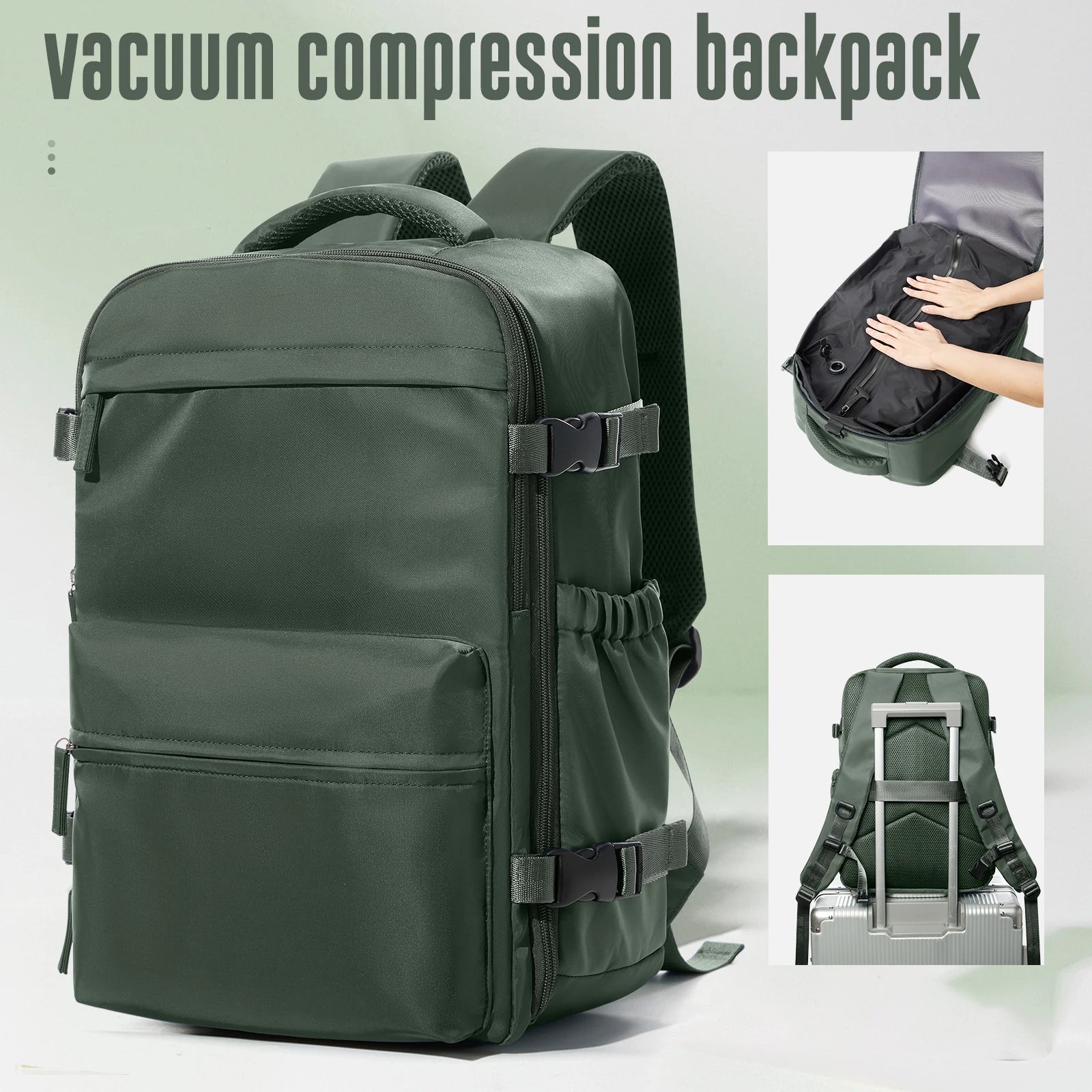 Erweiterbarer Reise-Laptop-Rucksack
