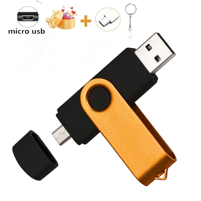 JASTER OTG 2-in-1 USB-Flash-Laufwerk 128 GB