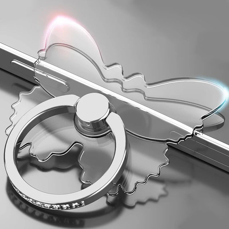 Transparenter Handy-Ringhalter 360°