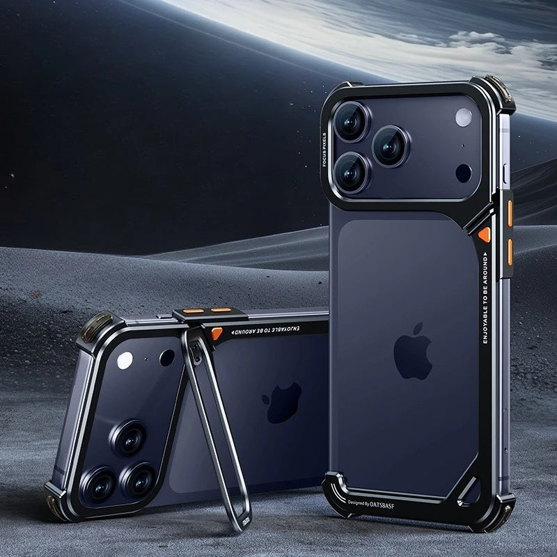 Minimalistische Oatsbasf Hülle für iPhone 17 Pro Max