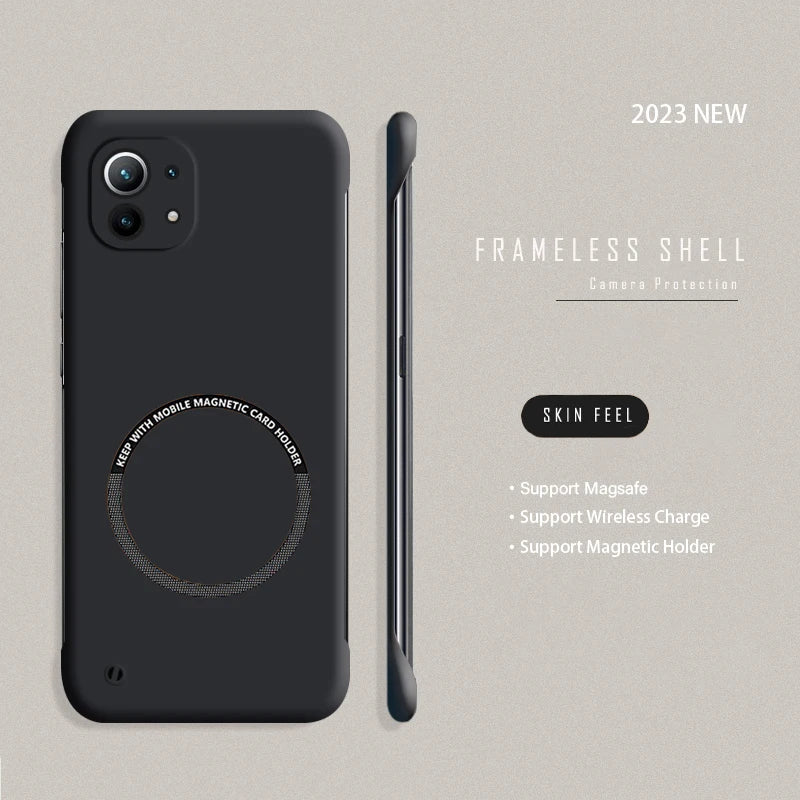 Magnetische matte Hülle für Xiaomi & Poco