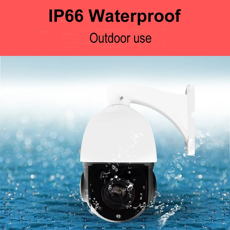 4MP PTZ IP Kamera mit 30X Zoom und PoE Dome