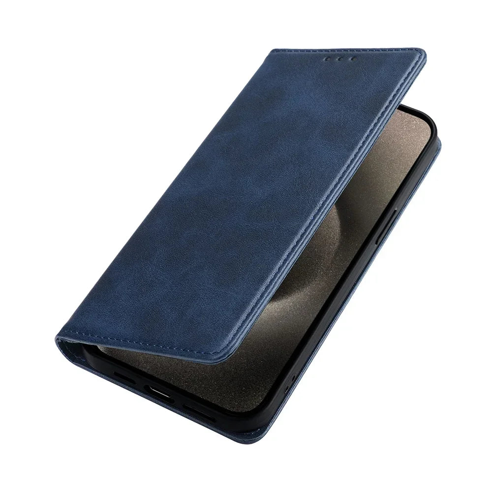Luxus Leder Flip-Hülle für Pixel-Serie