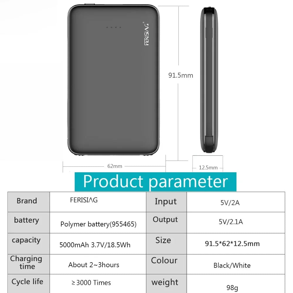 FERISING Powerbank für beheizte Kleidung