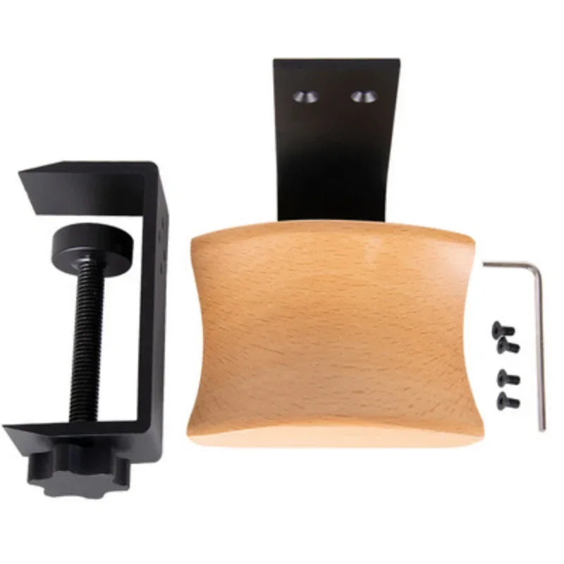 Holz Kopfhörerständer Aluminium Desktop Halterung