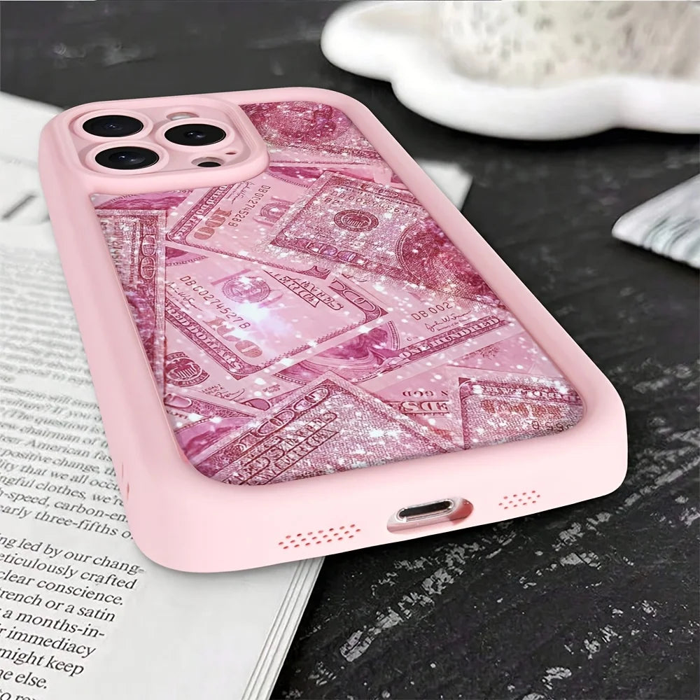 Pink Dollar Design Soft Hülle für iPhone 17