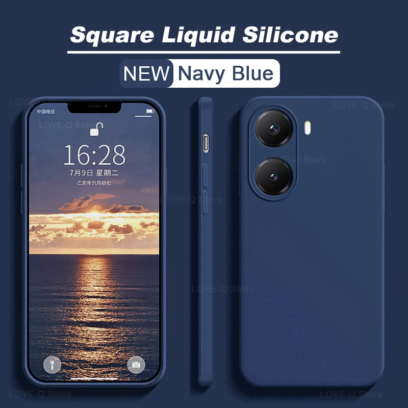 Poco X7 Pro Silikon Stoßfeste Hülle