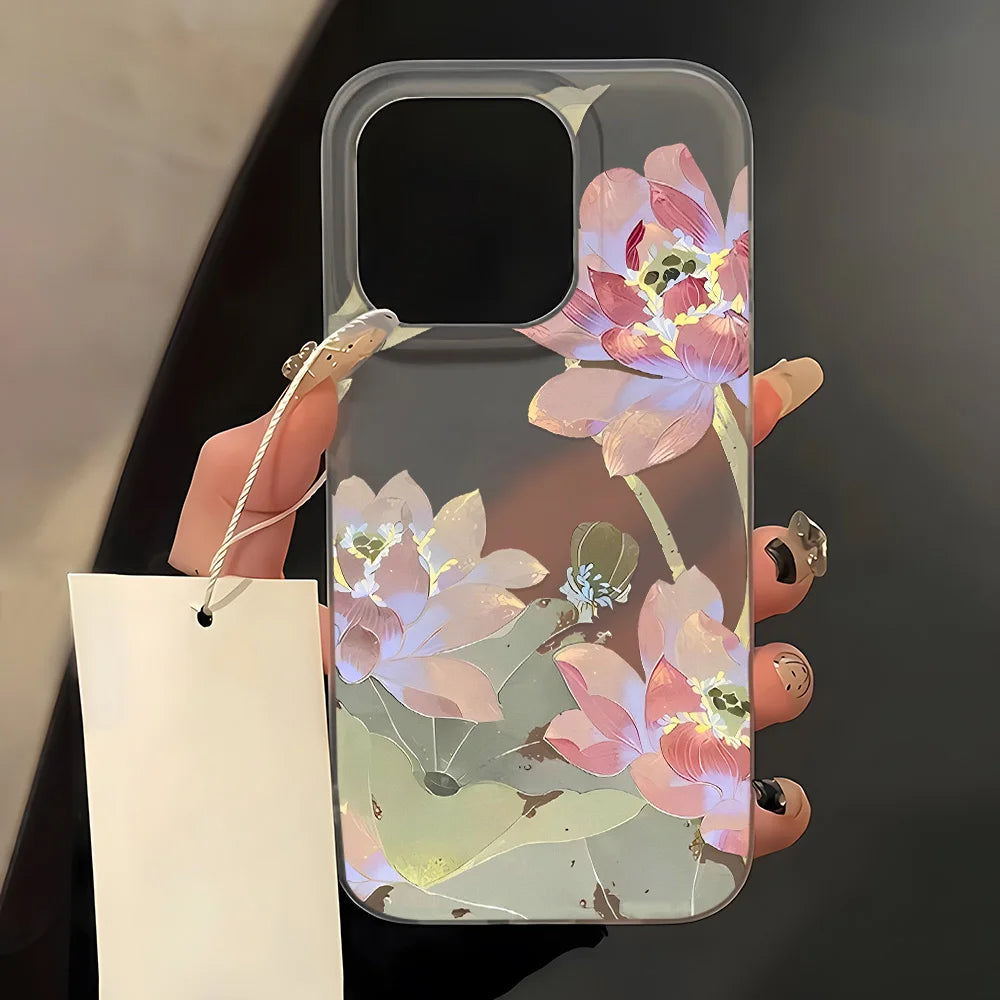 Floral phone case for iPhone 17 Pro Slim Case