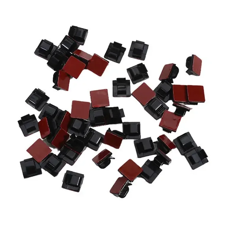 Selbstklebende Kabelclips 50 Stück Organizer