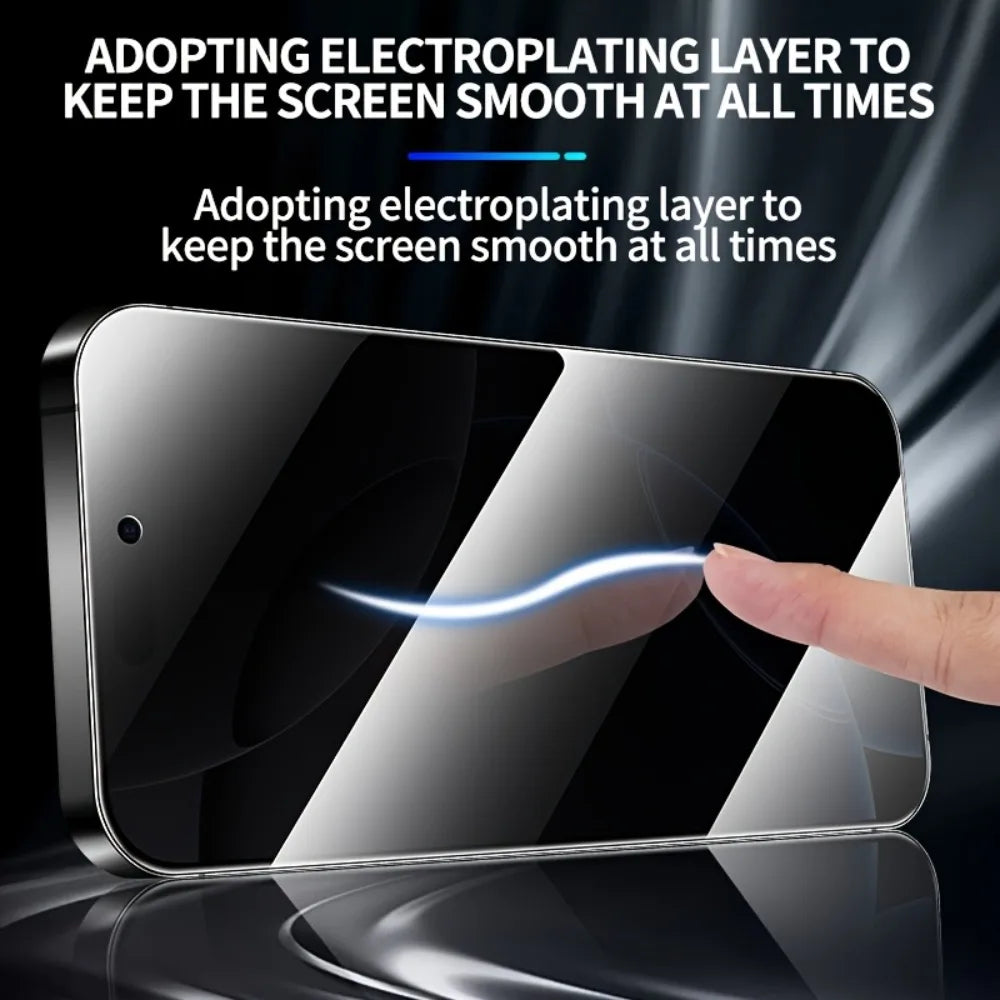 6-in-1 Anti-Spy Tempered Glass &amp; Camera Protector for iPhone 17