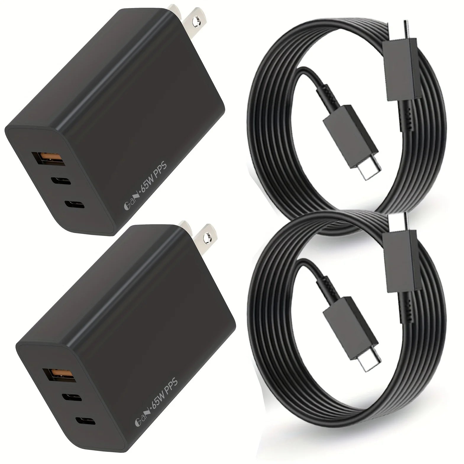 iPhone 16 Ladegerät 65W USB C+A Adapter