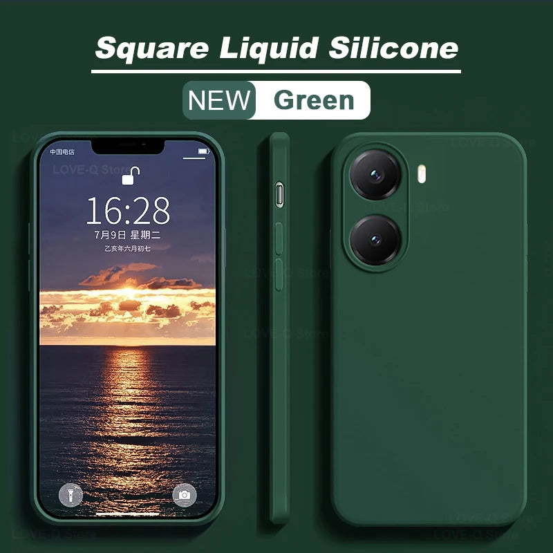 Poco X7 Pro Silikon Stoßfeste Hülle