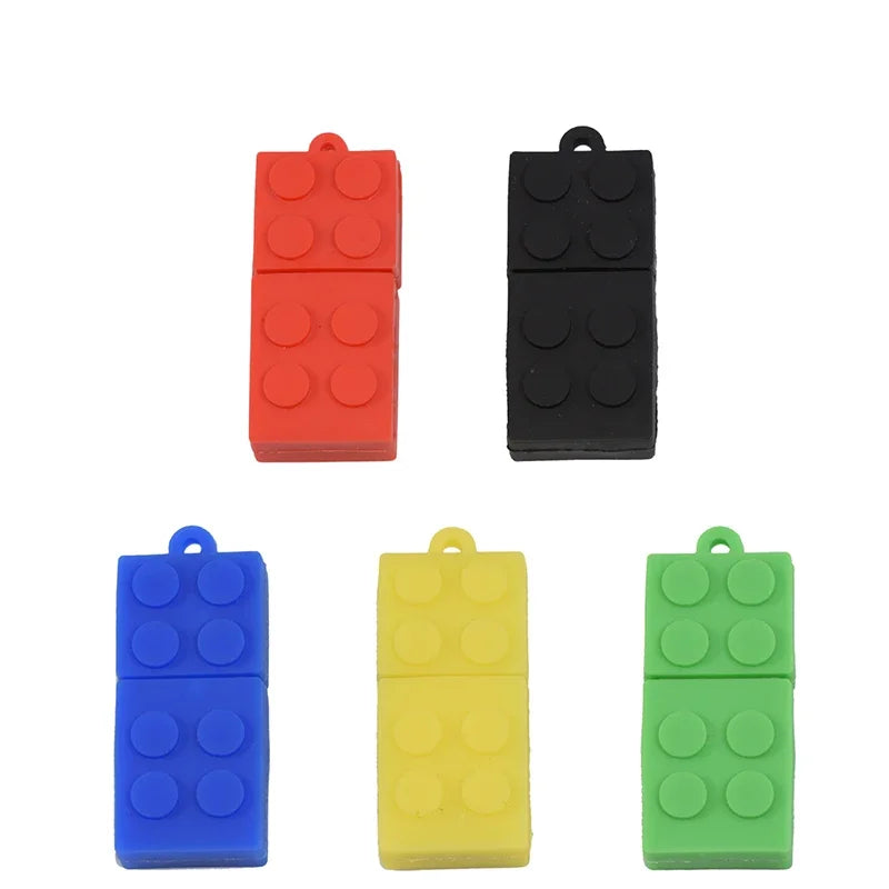 JASTER USB-Stick Baustein 64GB Geschenk Kinder