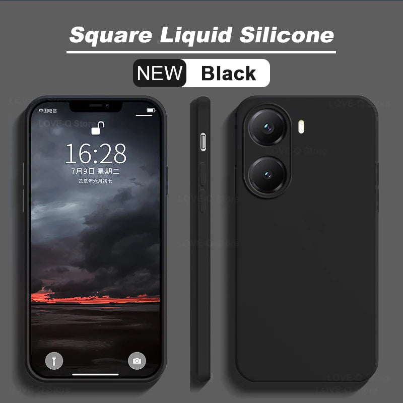 Poco X7 Pro Silikon Stoßfeste Hülle
