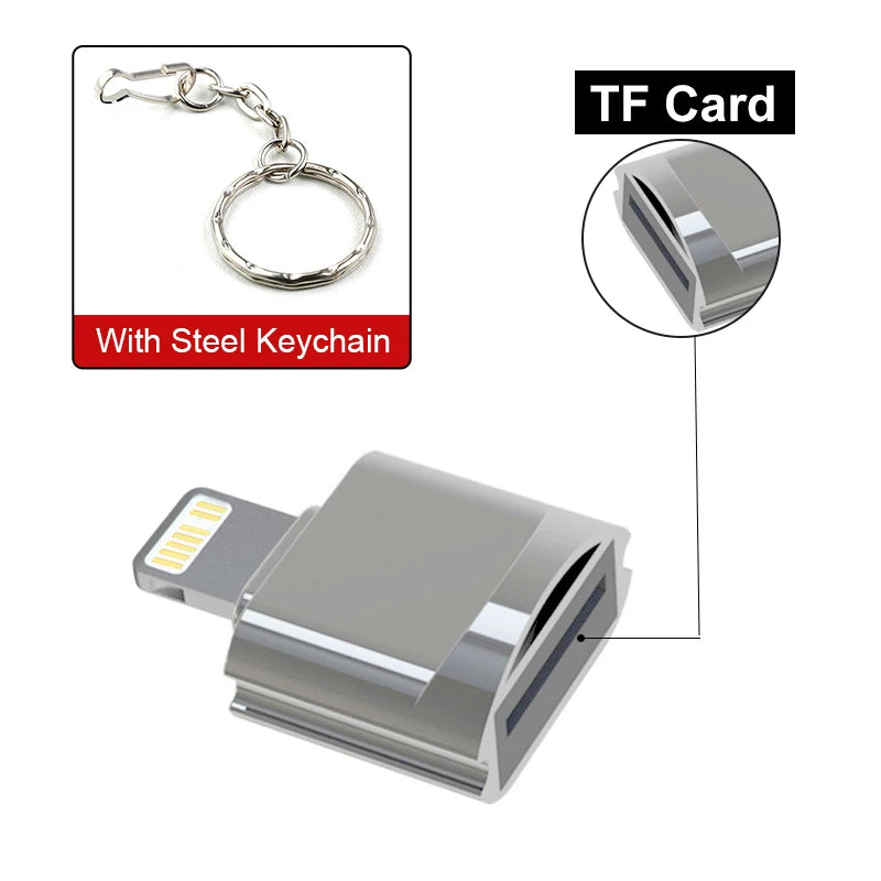 Micro SD TF Kartenleser Lightning für iPhone