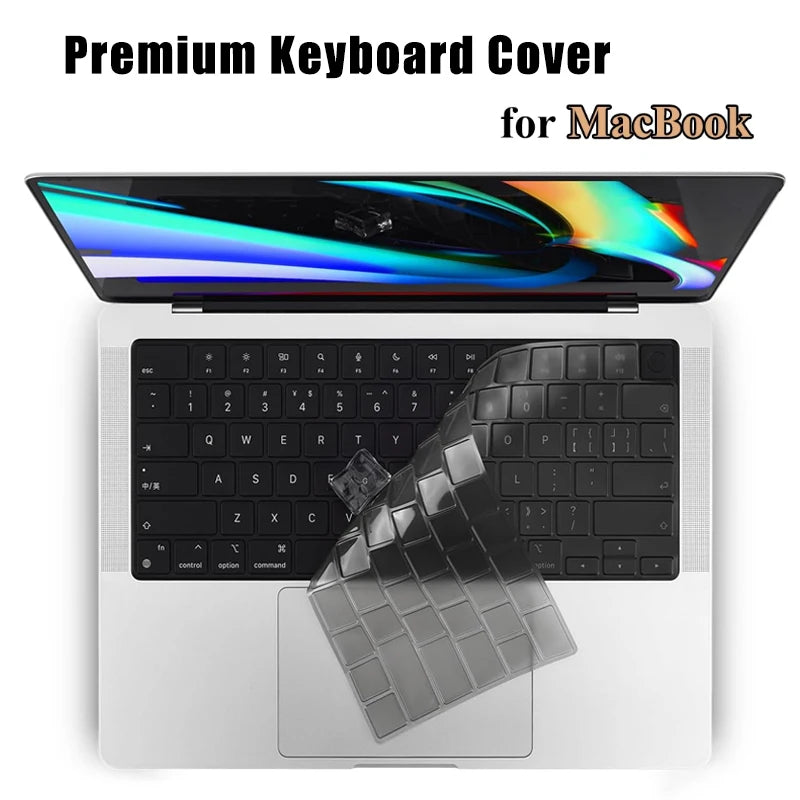 Tastaturabdeckung für MacBook Air/Pro M1–M3