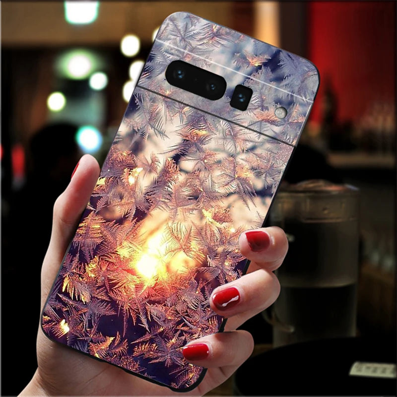 Winter TPU Hülle für Google Pixel 8 9 und 10 Schutz und Design