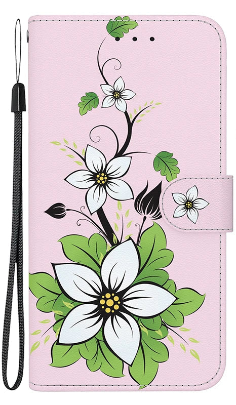 Stand Flip Wallet Hülle für Samsung Galaxy S25 Cartoon