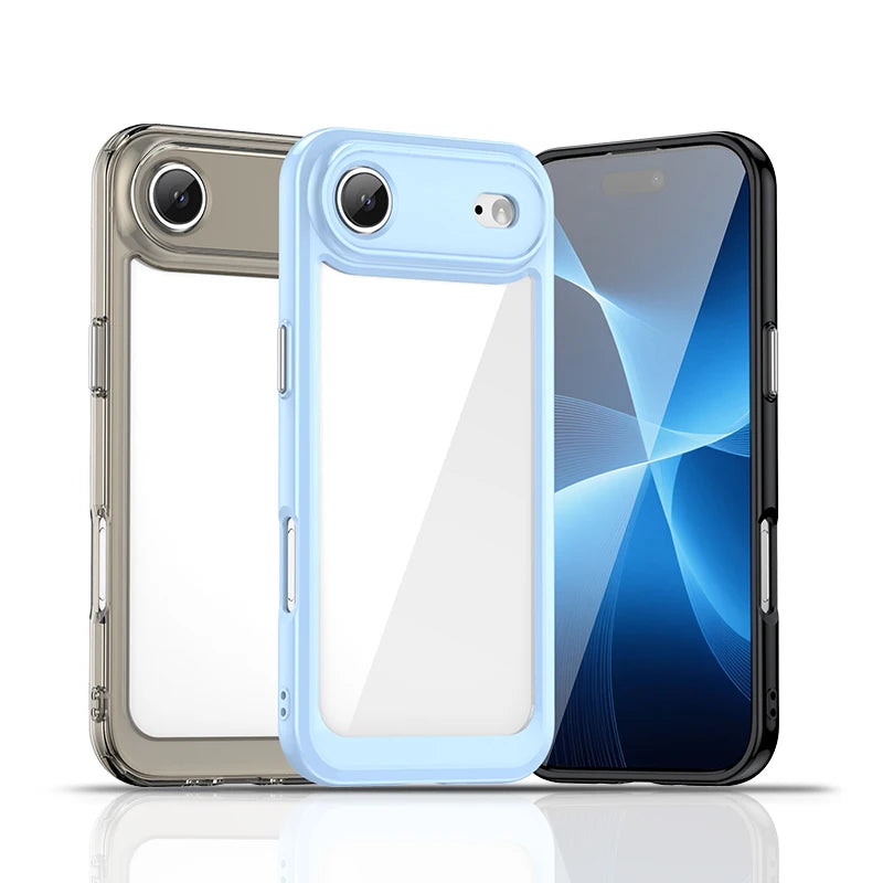 Für iPhone 17 Air klare TPU Hülle weich