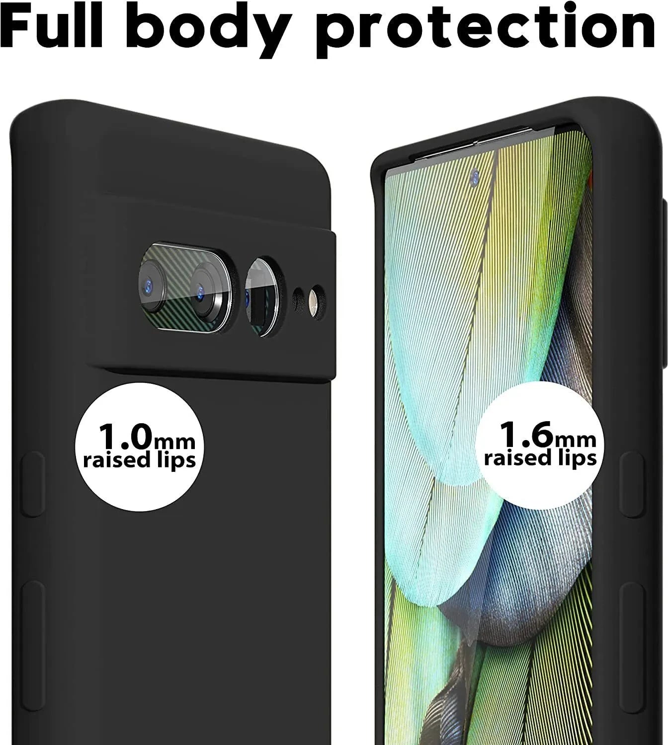Flüssigsilikonhülle für Pixel 8A–10 Pro