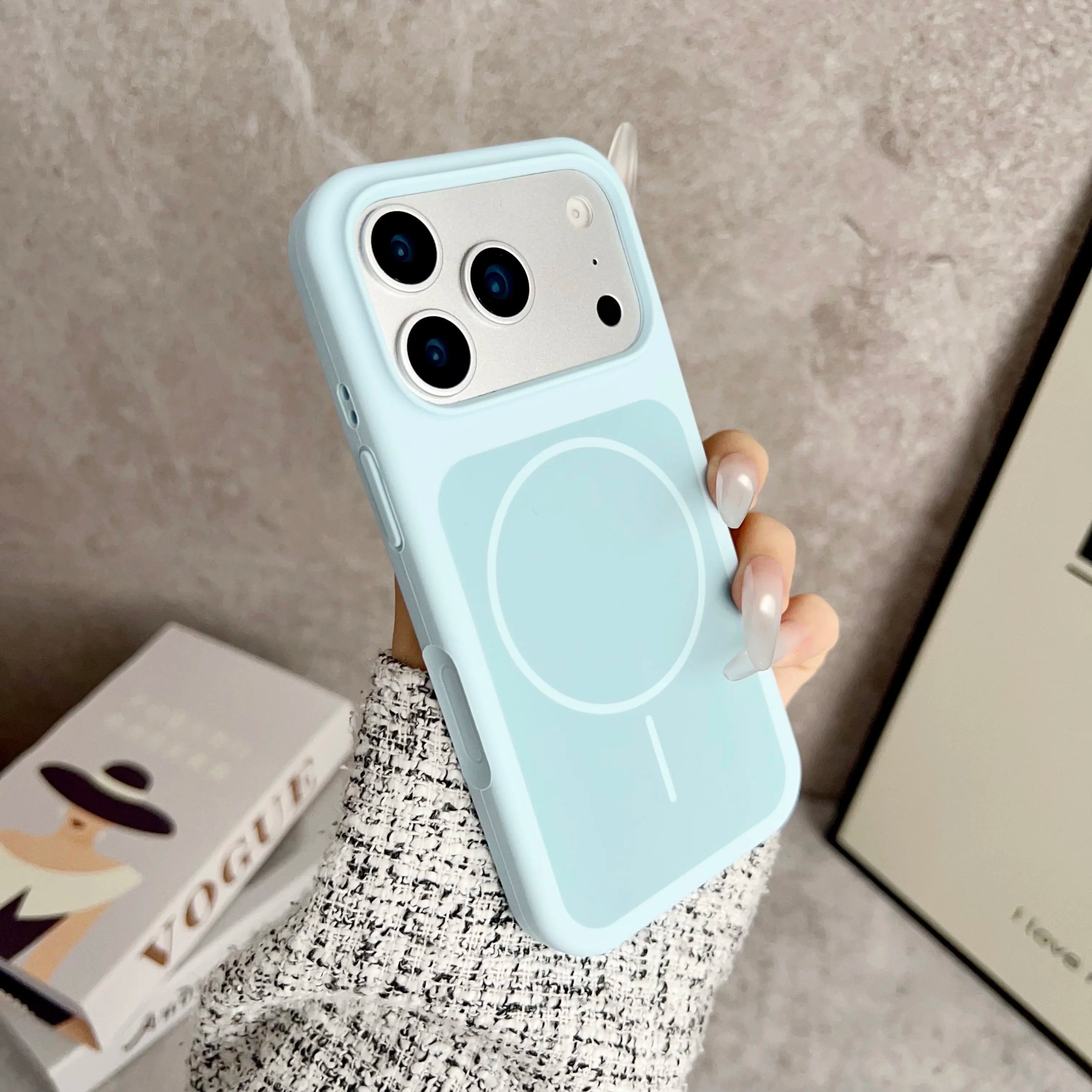 Silikon Hülle für iPhone 17 Pro Max Magsafe