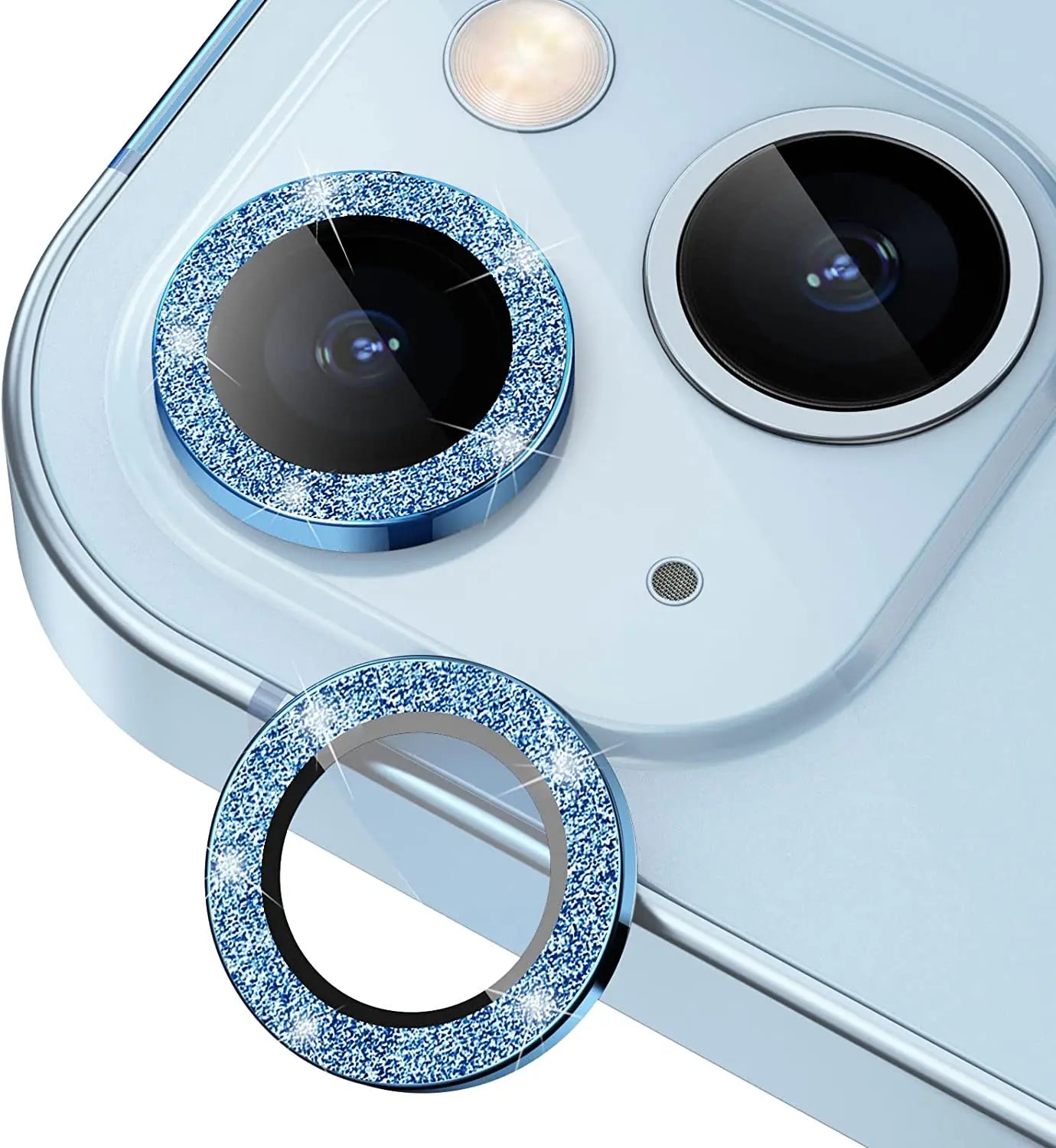 Glitter Diamond Camera Protective Glass for iPhone 17 Pro Max