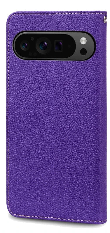 Leder Flip Wallet Hülle für Google Pixel 10 Pro XL
