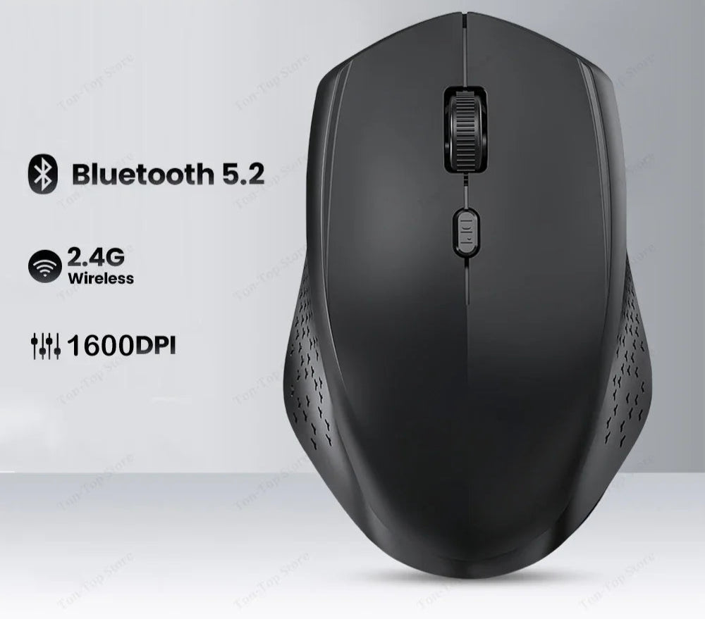 Kabellose Dual-Modus Maus leise 1600DPI US