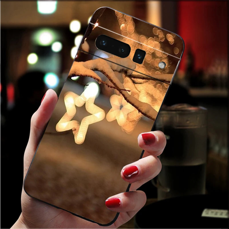 Winter TPU Hülle für Google Pixel 8 9 und 10 Schutz und Design