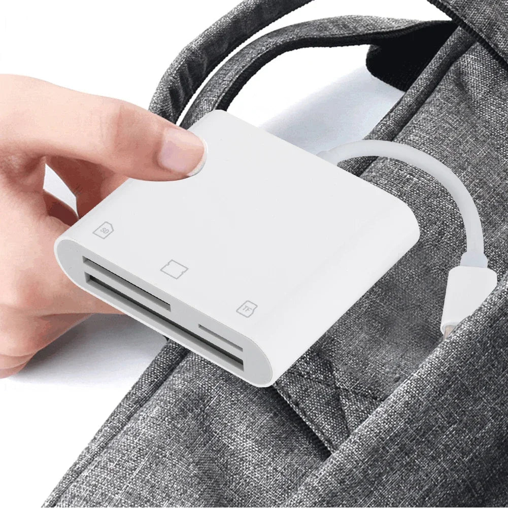 3-in-1 Typ C Kartenadapter für SD CF TF