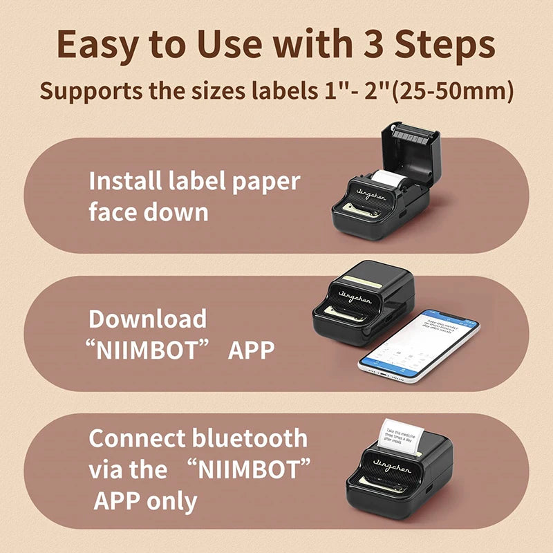 Niimbot B21 Mobile Bluetooth Label Printer 