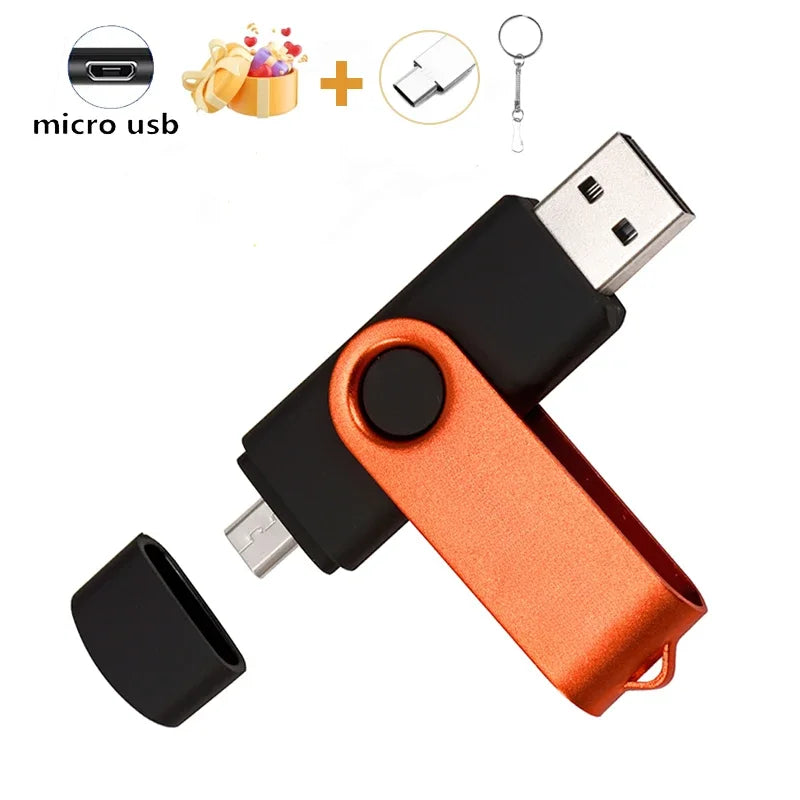 JASTER OTG 2-in-1 USB-Flash-Laufwerk 128 GB