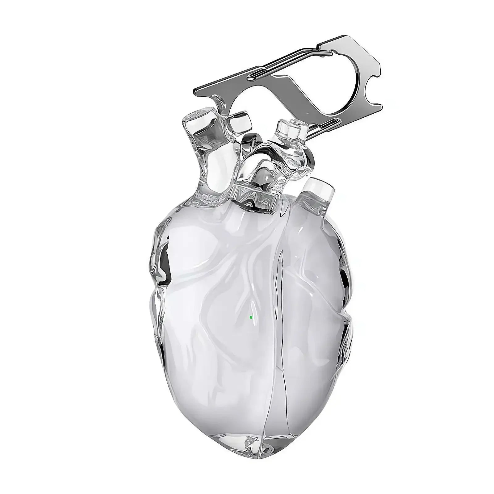 Coole Herz Airpods Hülle 3D Silikon Rot