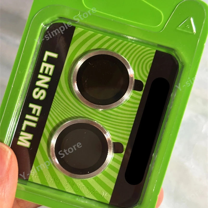 Metal camera protective ring for iPhone 17