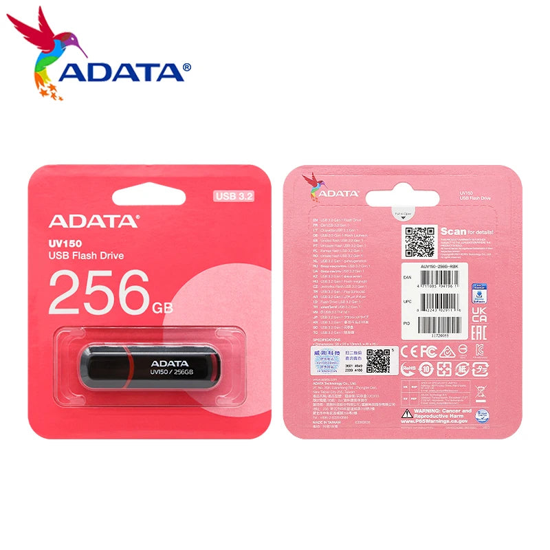 UV150 USB 3.2 Stick 32–256 GB Schwarz