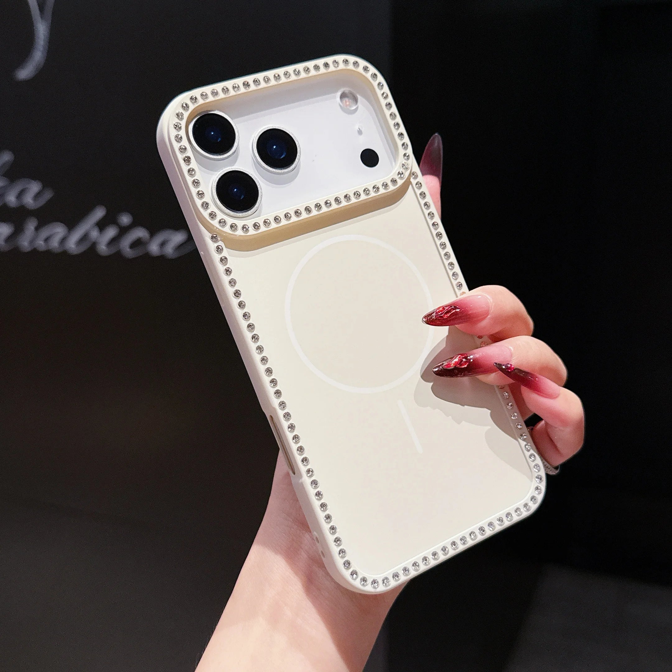 Magnetische Glitzer Hülle für iPhone 17 Pro Max