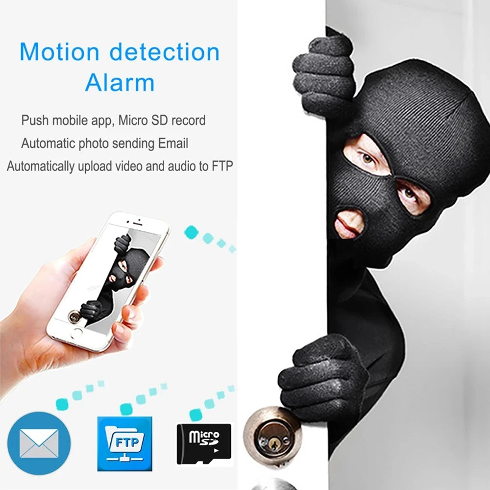5MP Mini Fisheye IP Kamera mit Audio und POE