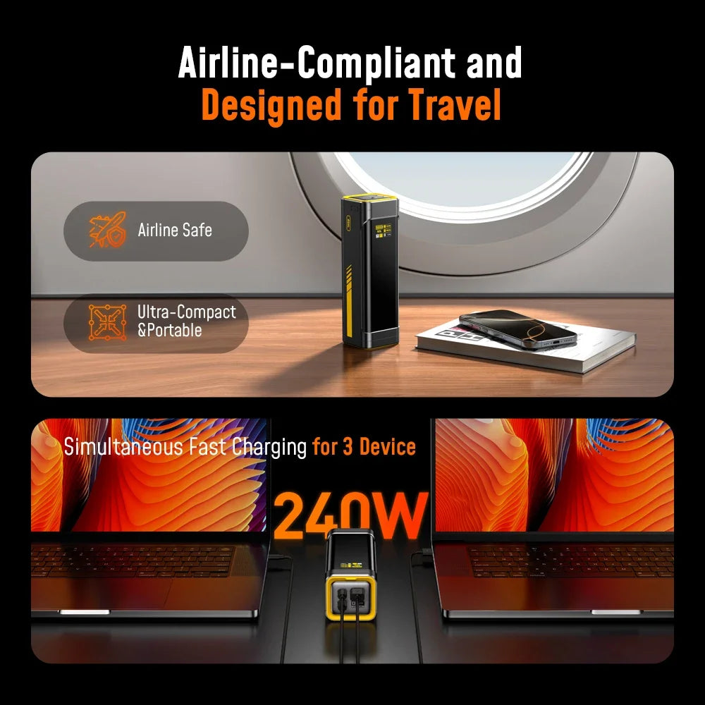AOHI Starship 240W Powerbank 27600mAh