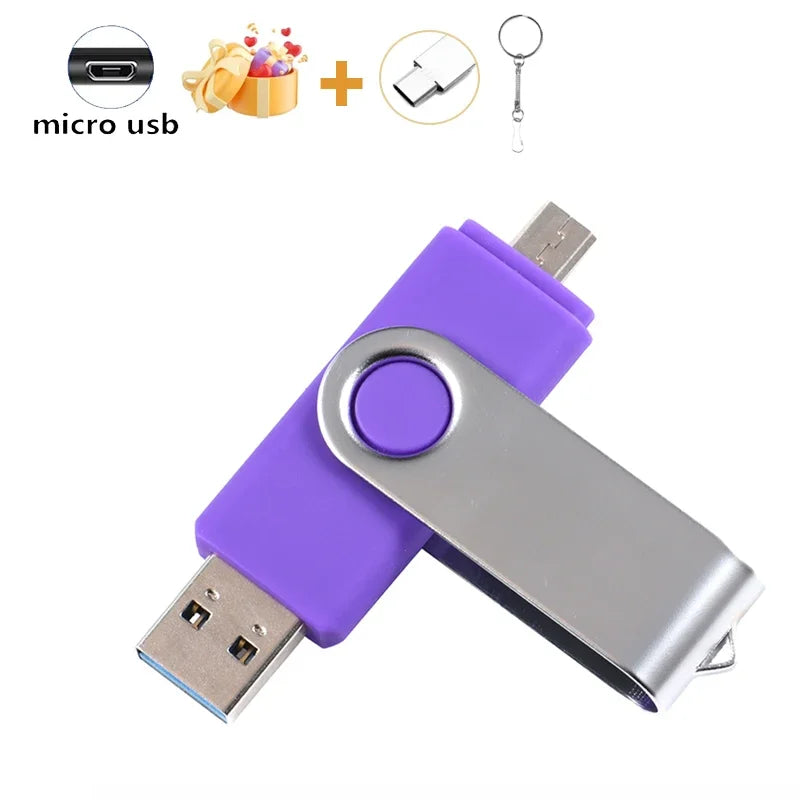 JASTER OTG 2-in-1 USB-Flash-Laufwerk 128 GB