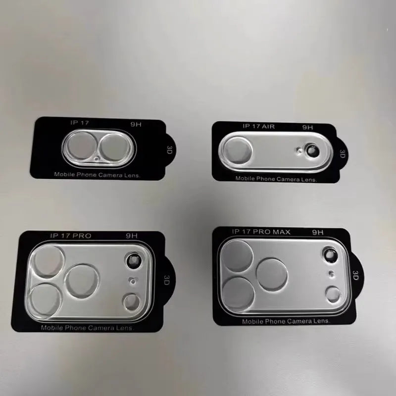 Camera Tempered Glass Protection Set for iPhone 17 Pro Max