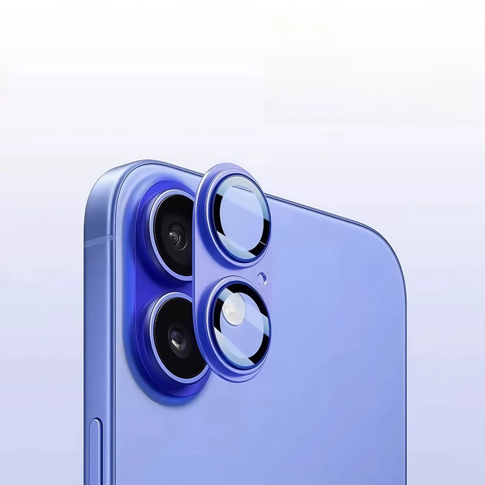Metal camera glass protector for iPhone 17