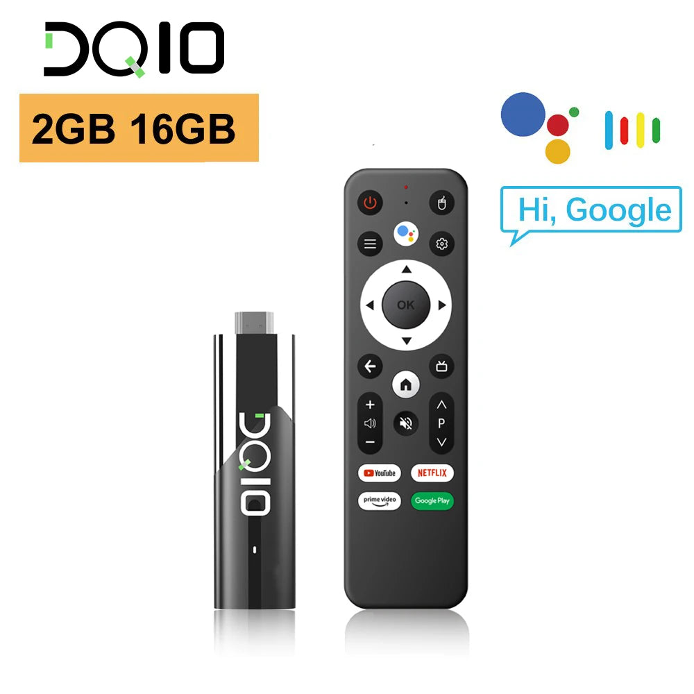8K Android TV Stick with Wifi6 and voice control
