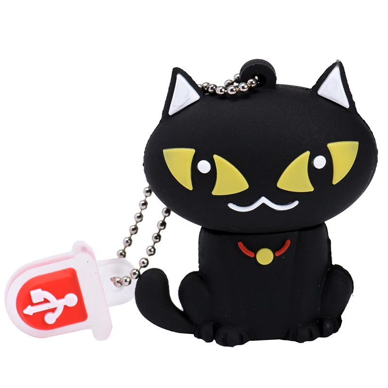 Niedliches Cartoon USB-Stick 64GB Tier-Motiv