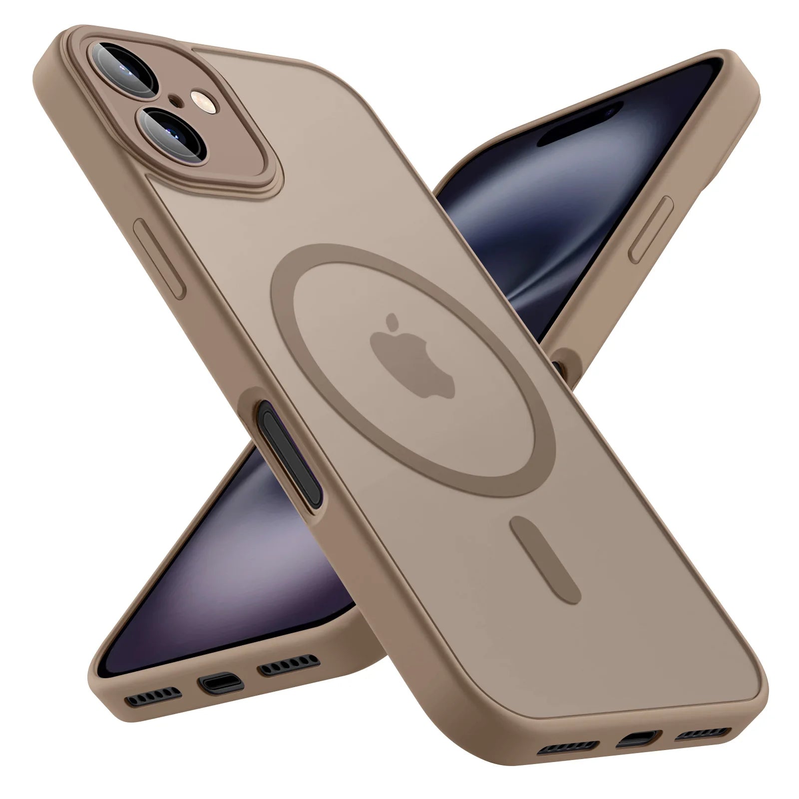 Mattierte Magnethülle iPhone 16–11 Pro