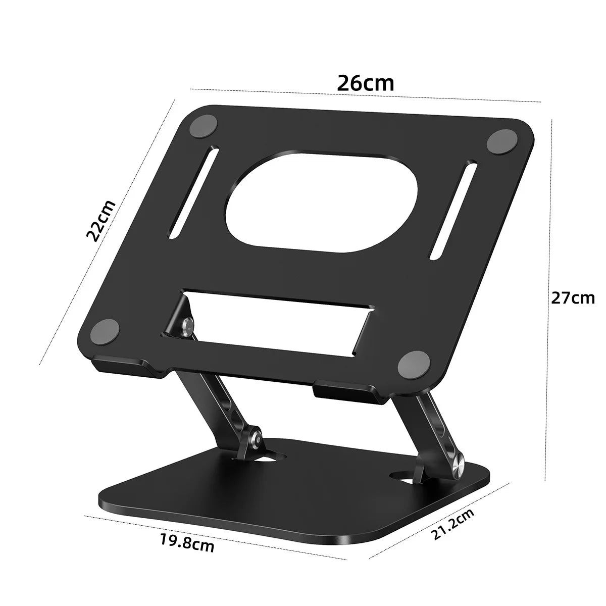 Verstellbarer Aluminium Ständer für Laptop & Tablet