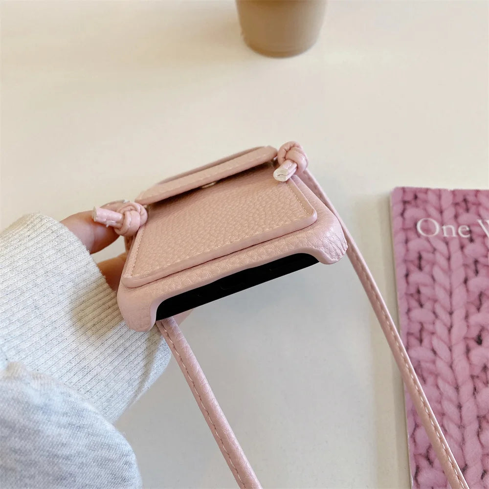 Luxus Leder Wallet Hülle für Google Pixel 9 Pro