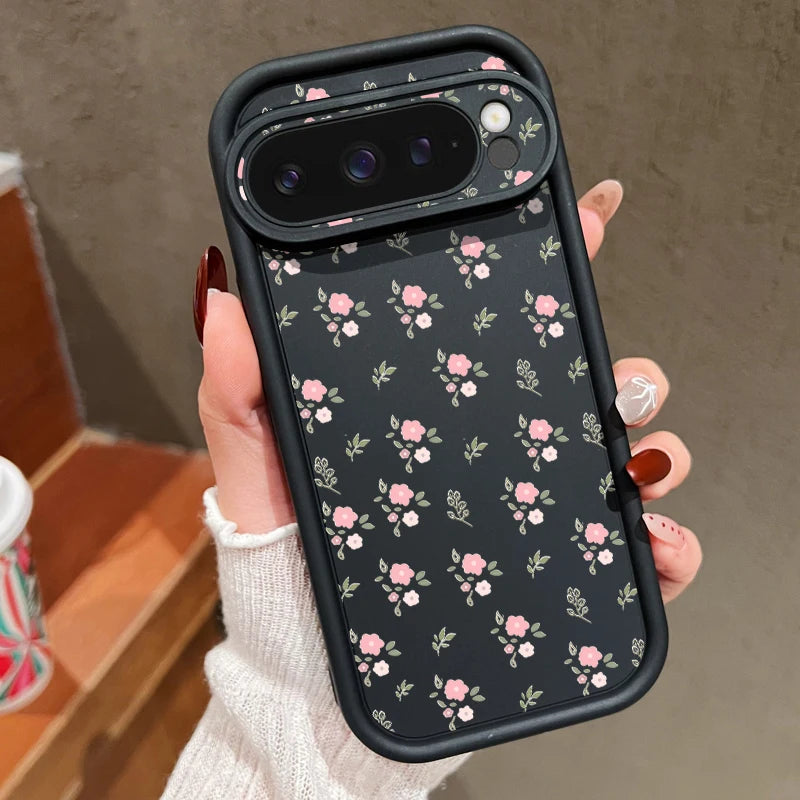Romantische Blumen TPU Hülle Pixel