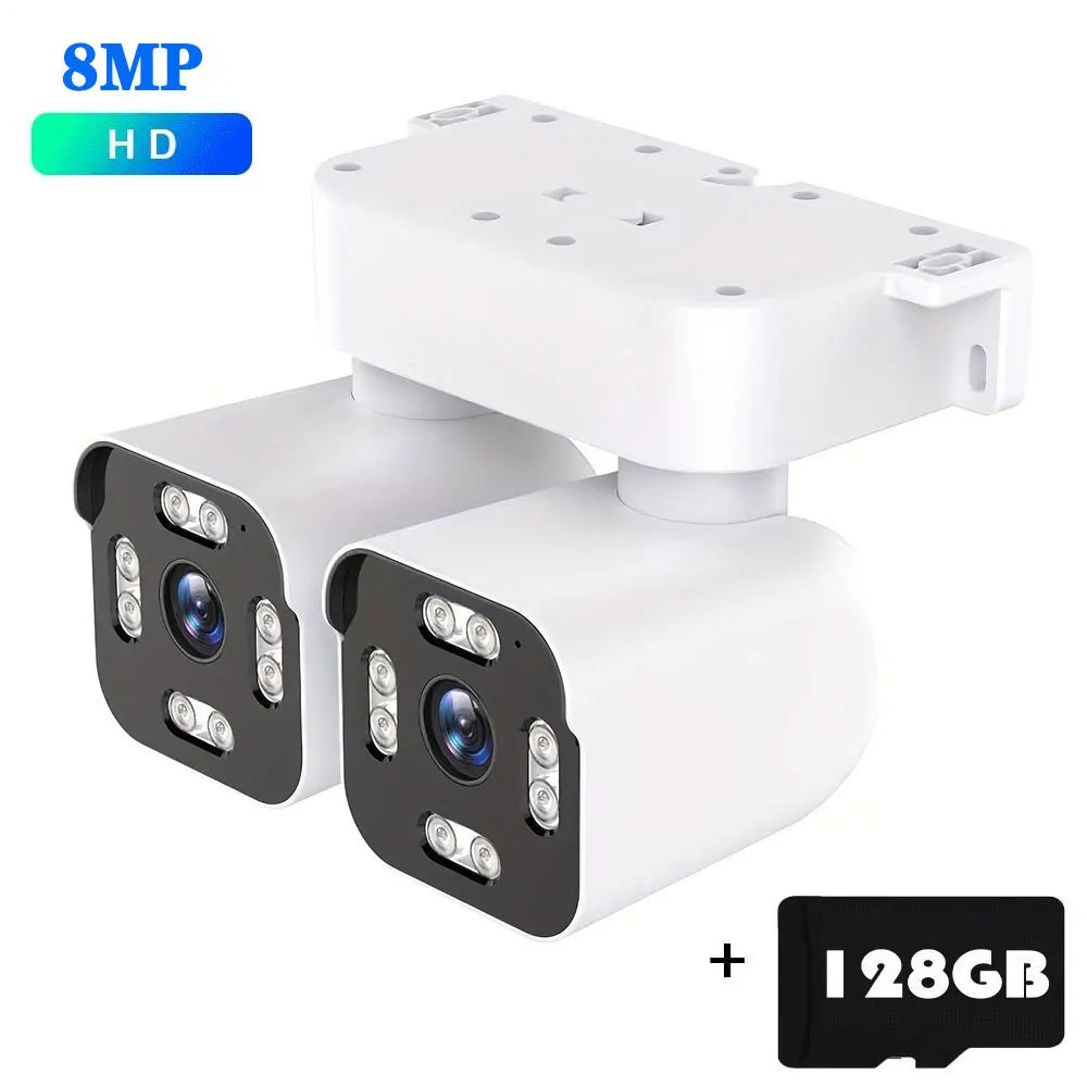 4K 8MP Dual-Lens WLAN PTZ Kamera Outdoor